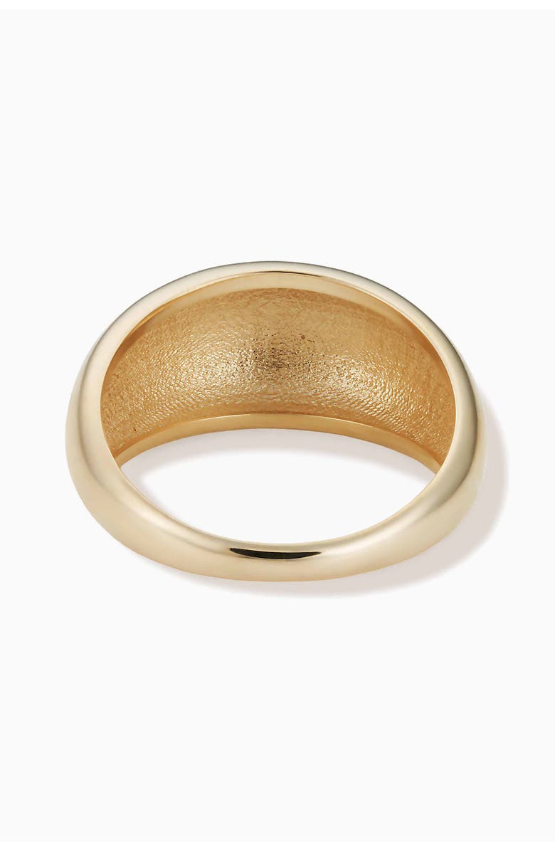 Oradina 14K Yellow Gold Archie Bold Ring, Alternate, color, Yellow Gold