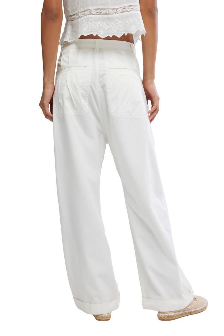 Clover Drop Crotch Pants, Alternate, color, TOFU