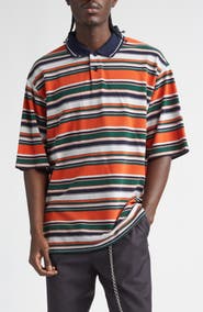 Martine Rose Oversize Stripe Polo