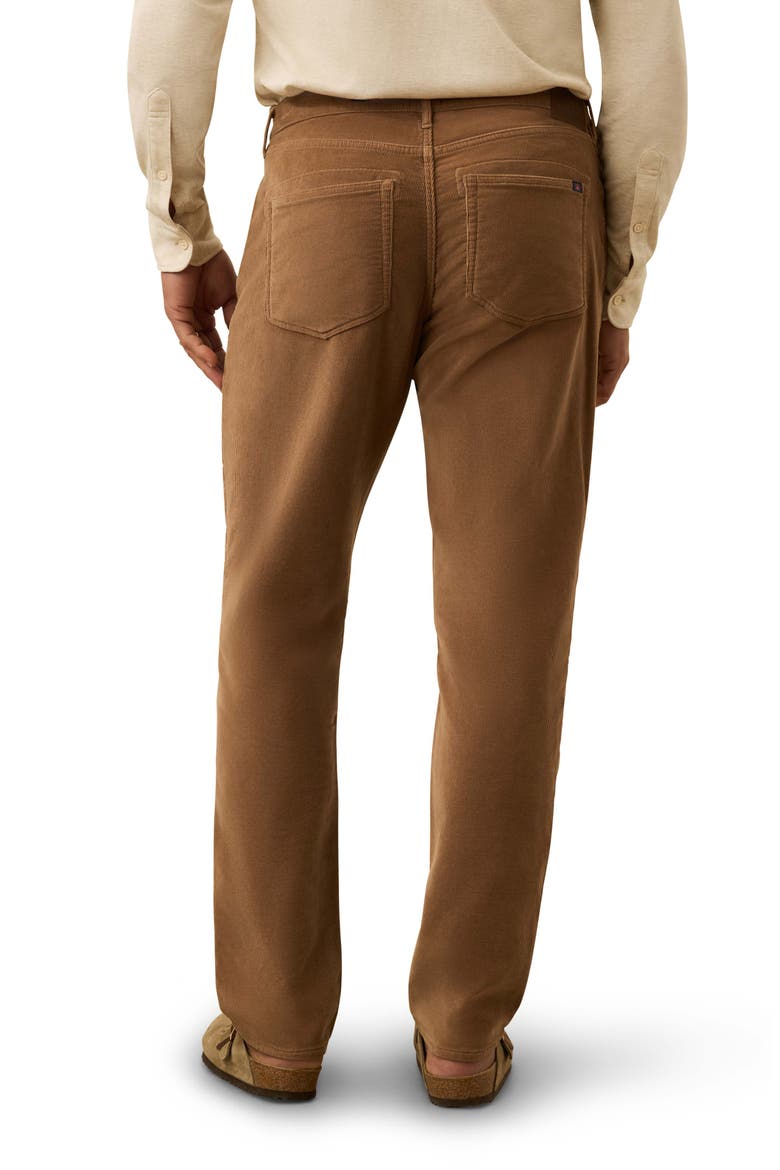 Stretch Corduroy Pants, Alternate, color, MAPLE BROWN