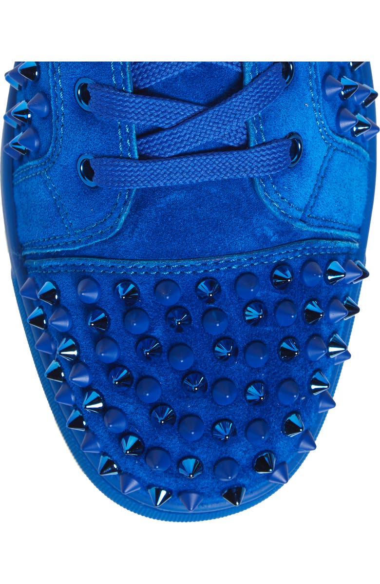 Christian Louboutin Louis Spikes High Top Sneaker, Alternate, color,