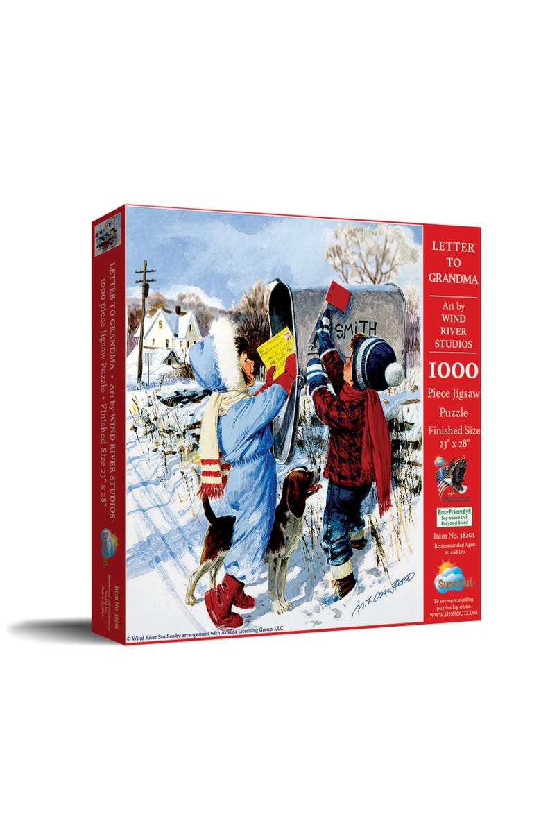 Sunsout Letter to Grandma 1000 piece Jigsaw Puzzle for Adults, Main, color, Multicolor