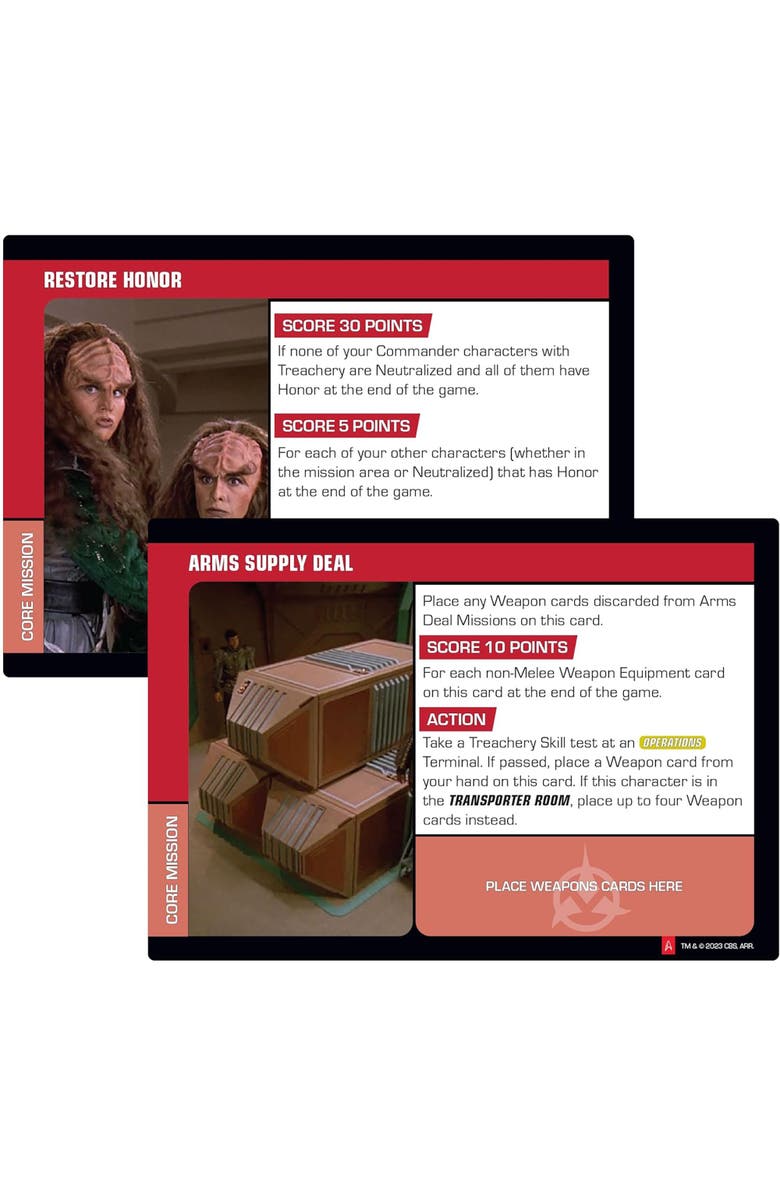 GF9 Gale Force Nine Star Trek Away Missions House of Duras Klingon Expansion, Alternate, color, Multicolored