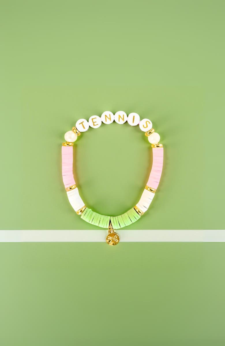 Bits & Bows Tennis Women's Bracelet, Alternate, color, Green