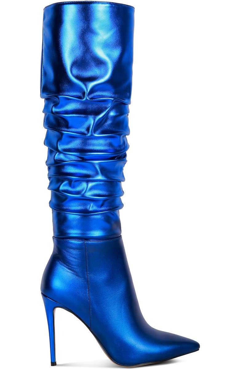 Rag & Co Expressio Ruched Knee High Boot, Alternate, color,