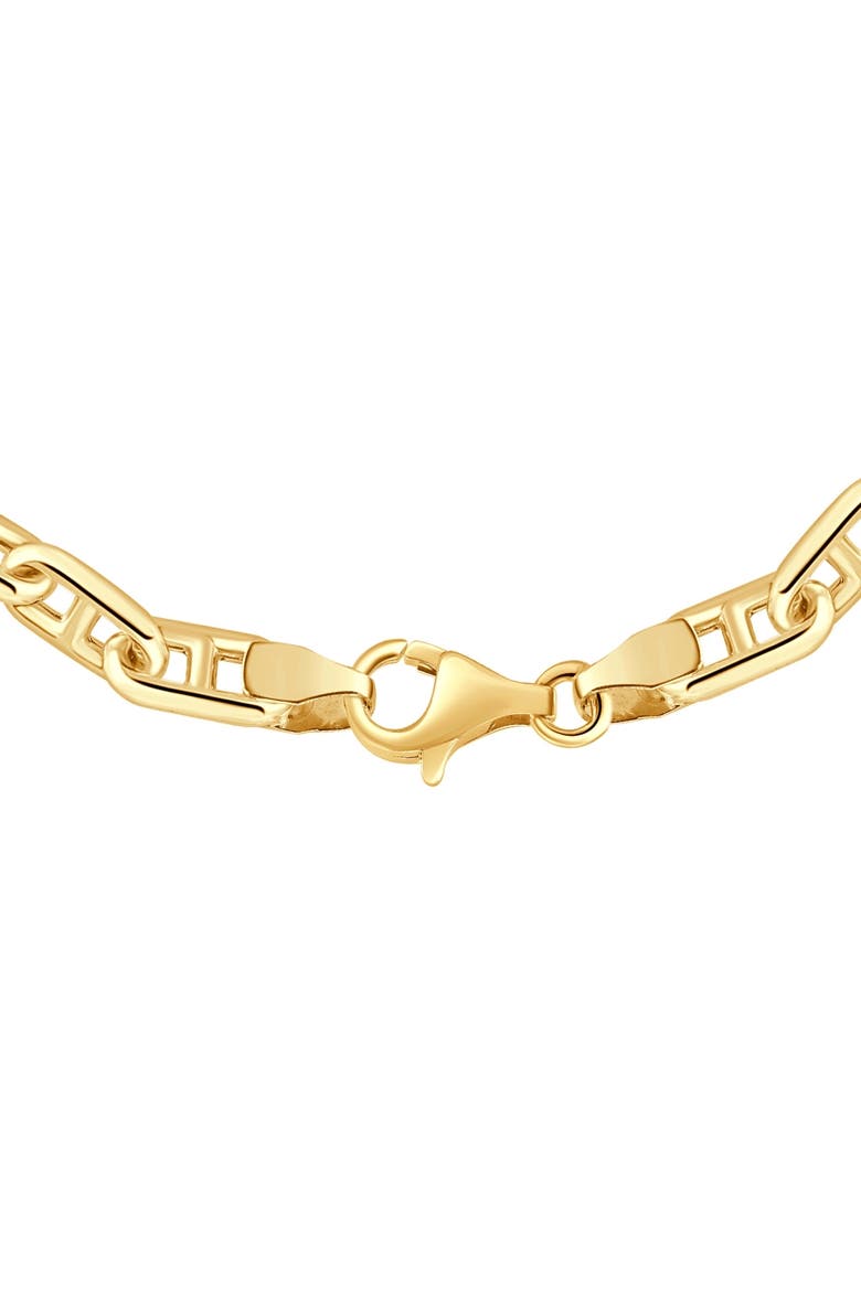 14k Gold Marine Women's 24" Chain Necklace 22 Grams 5.5mm Thick, Alternate, color, 14k Yellow Gold