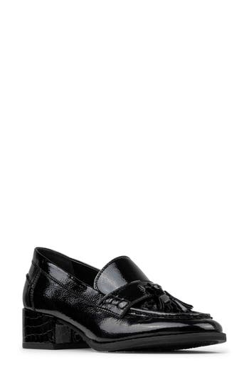 Donald Pliner Tassel Loafer Pump In Black