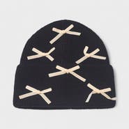 A Little Obsessed Women's Multi Bow Knit Beanie
