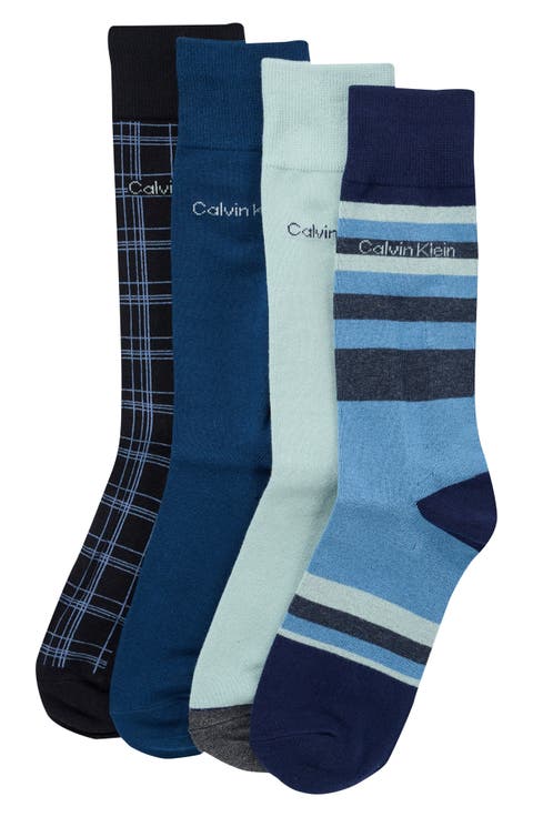 4-Pack Assorted Dress Socks