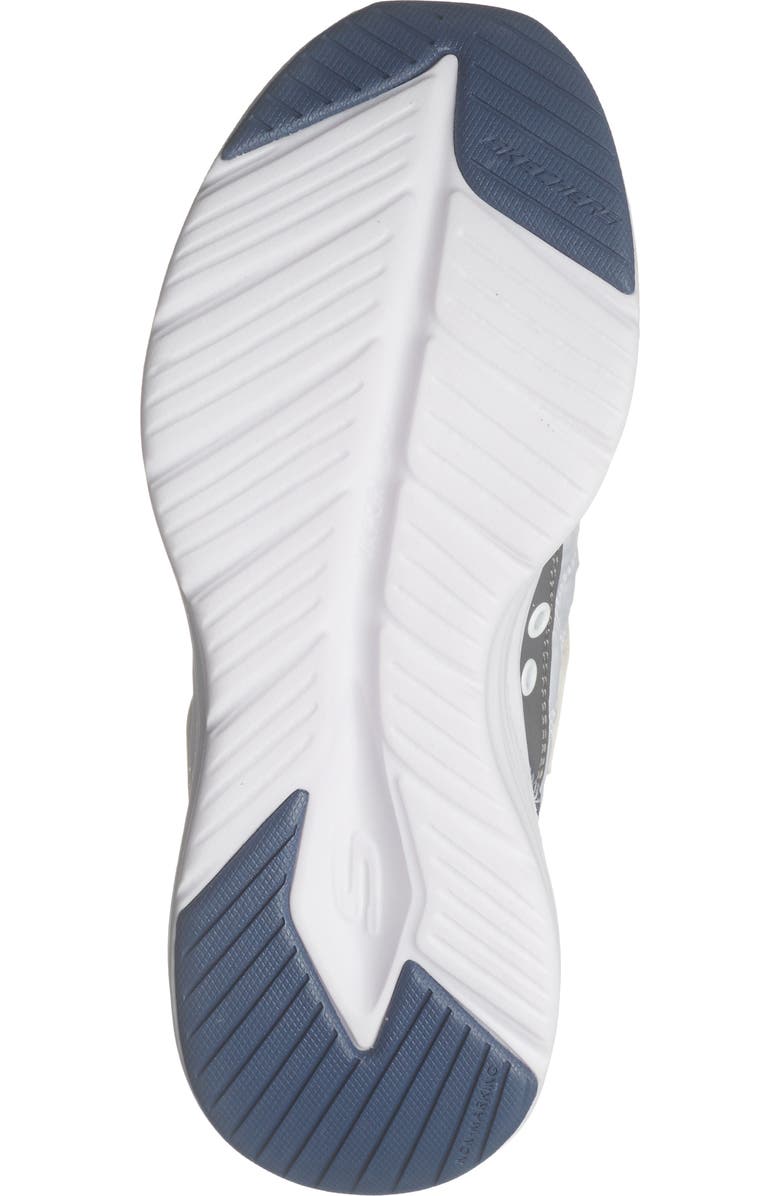 SKECHERS Kids' Contour Foam Sneaker, Alternate, color, White/ Navy