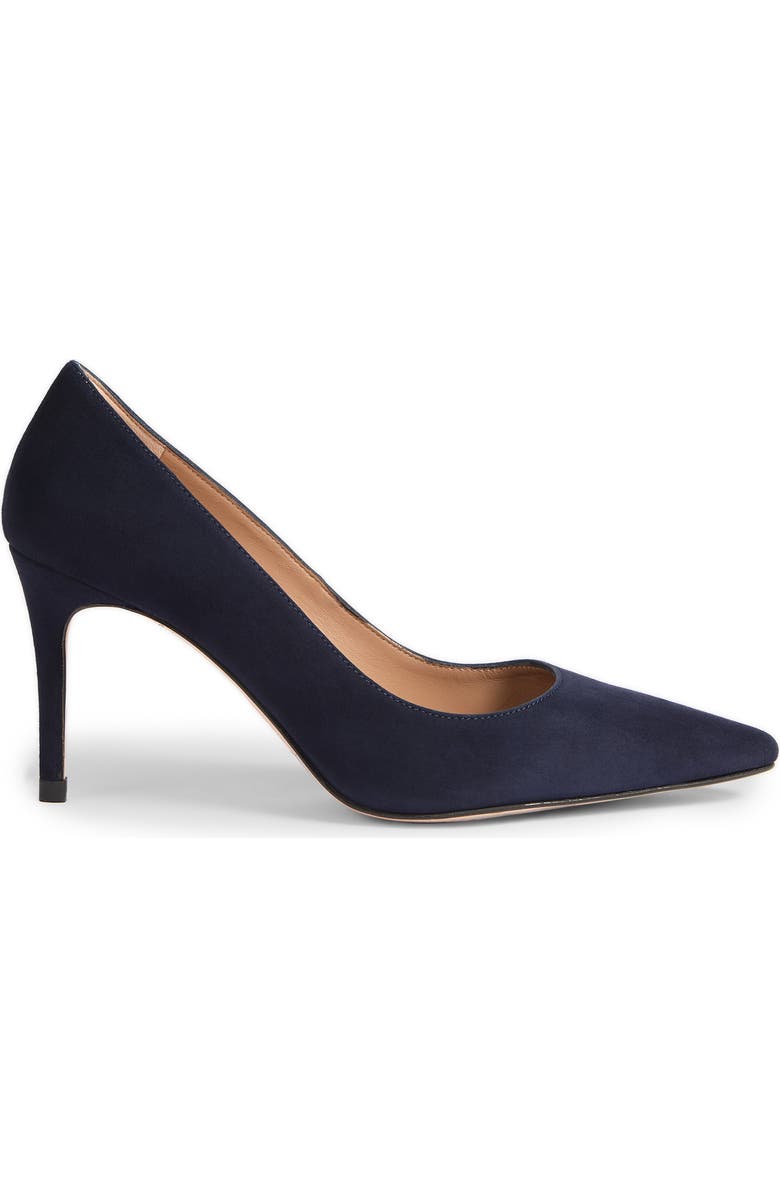LK Bennett Floret New Signature Court Pump, Alternate, color, Navy
