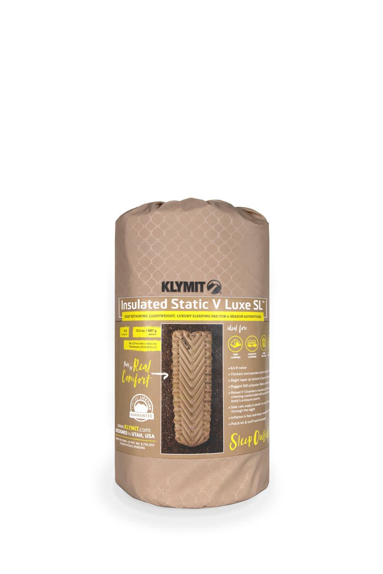 Insulated Static V Luxe SL Sleeping Pad - Recon, Alternate, color, Recon
