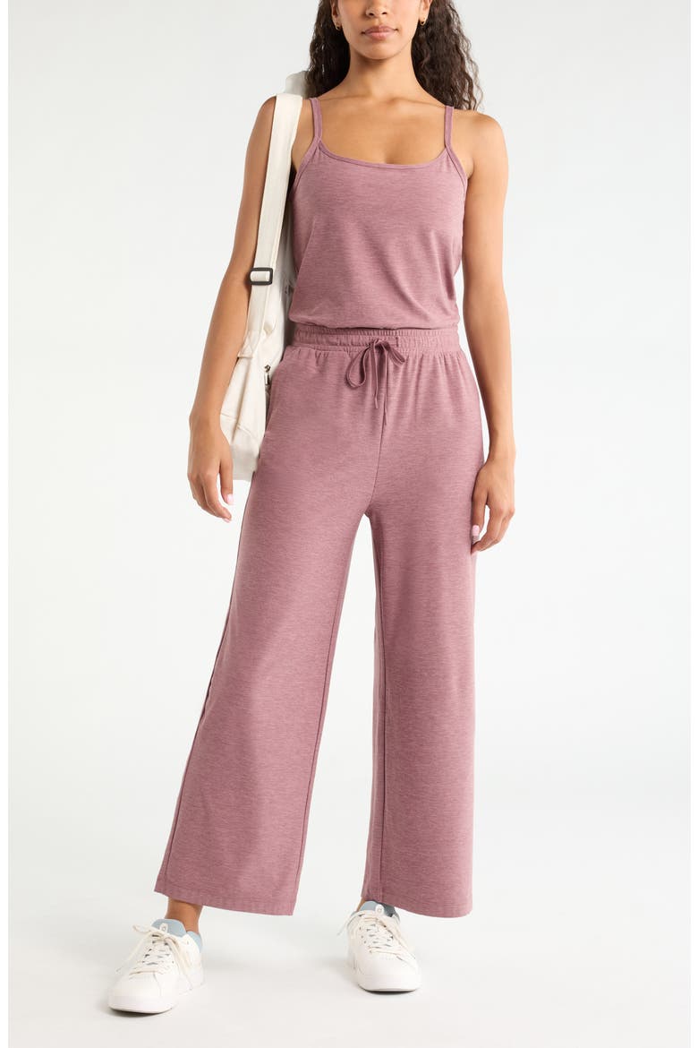 Restore Soft Wide Leg Jumpsuit, Alternate, color, PURPLE SHAKE