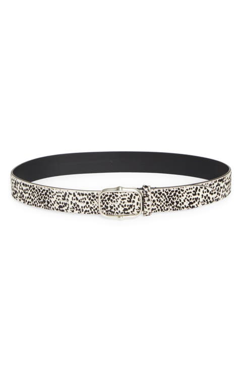 Holis Genuine Calf Hair Belt