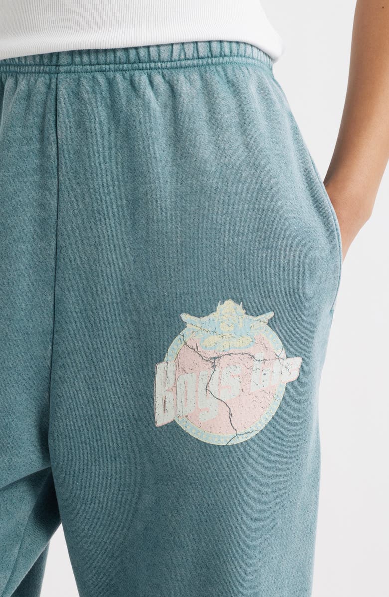 BOYS LIE Breakfast Beers Kimmy Cotton Blend Sweatpants, Alternate, color, Blue