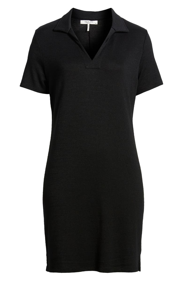 rag & bone The Knit Polo Minidress, Alternate, color,