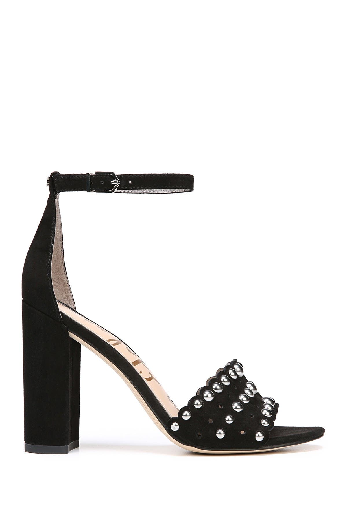 Sam Edelman Yaria Studded Block Heel Sandal, Main, color, 