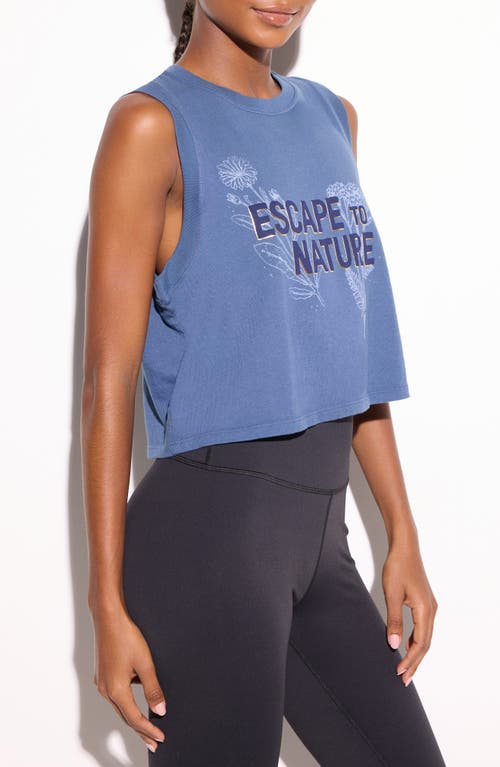 Spiritual Gangster Crawford Nature Tank In Blue