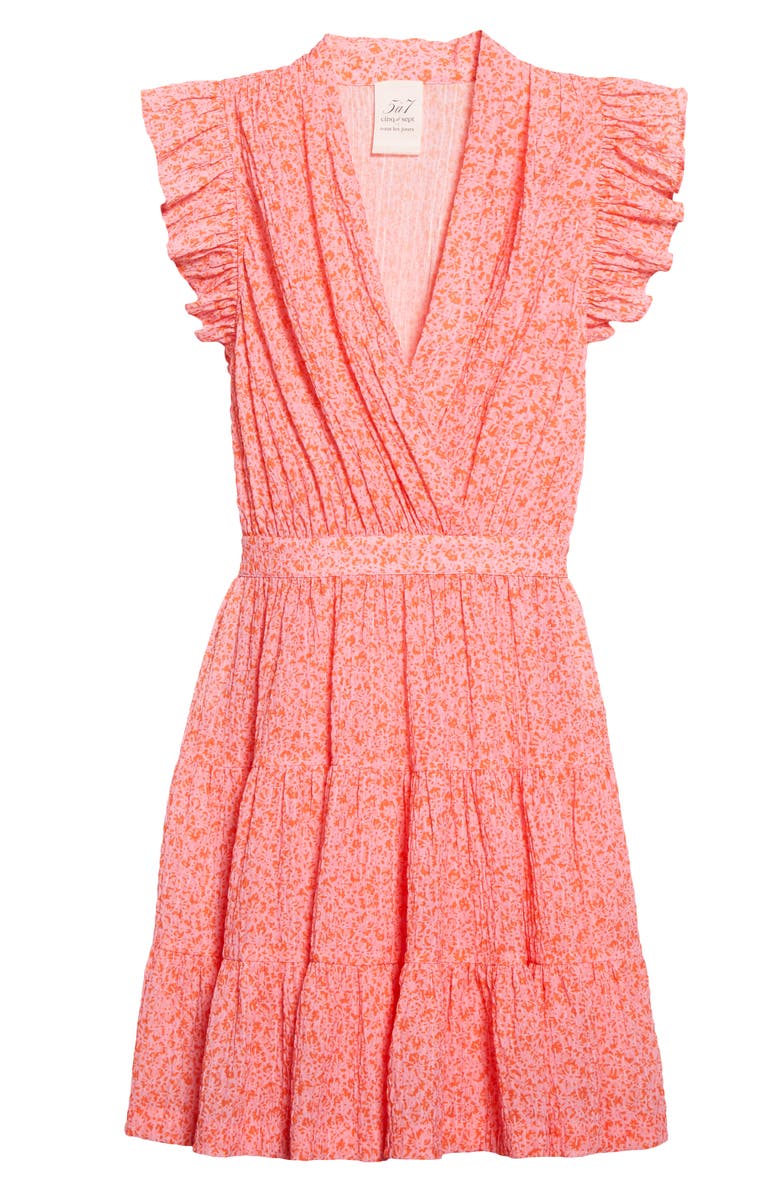 Cinq à Sept Nanci Floral A-Line Minidress, Alternate, color, 