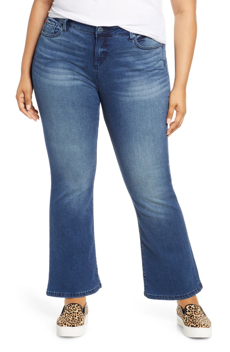 SLINK Jeans High Waist Bootcut Jeans, Main, color,