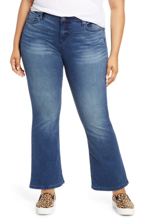 High Waist Bootcut Jeans