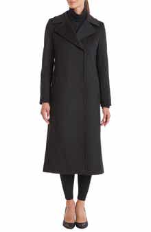Sofia Cashmere Wool Notch Lapel Coat