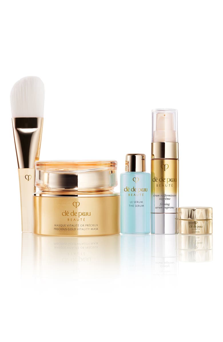 Clé de Peau Beauté Gold Mask Set, Main, color, 