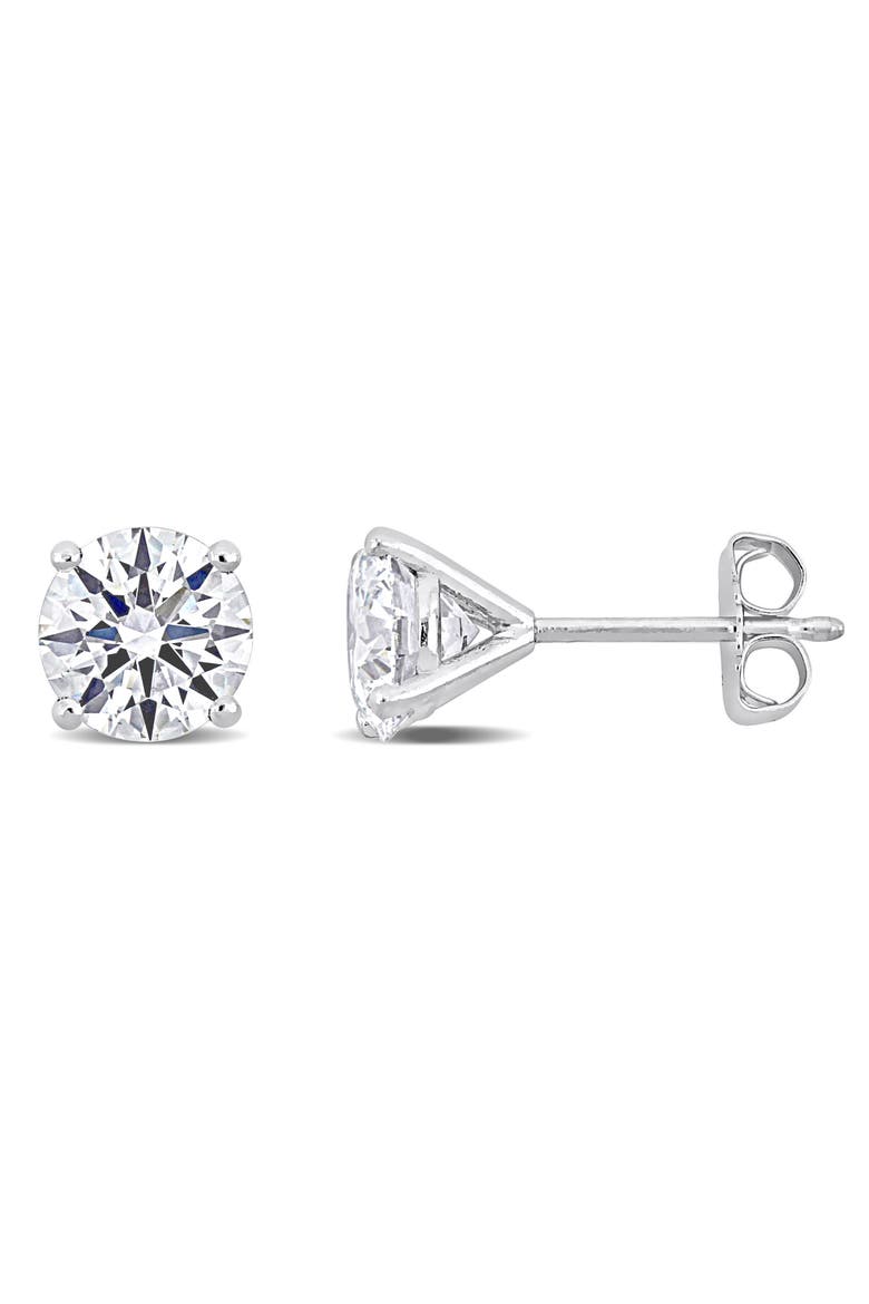Lab-Grown Diamond Stud Earrings Platinum, Main, color, Platinum