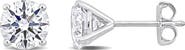 Julianna B. Lab-Grown Diamond Stud Earrings Platinum
