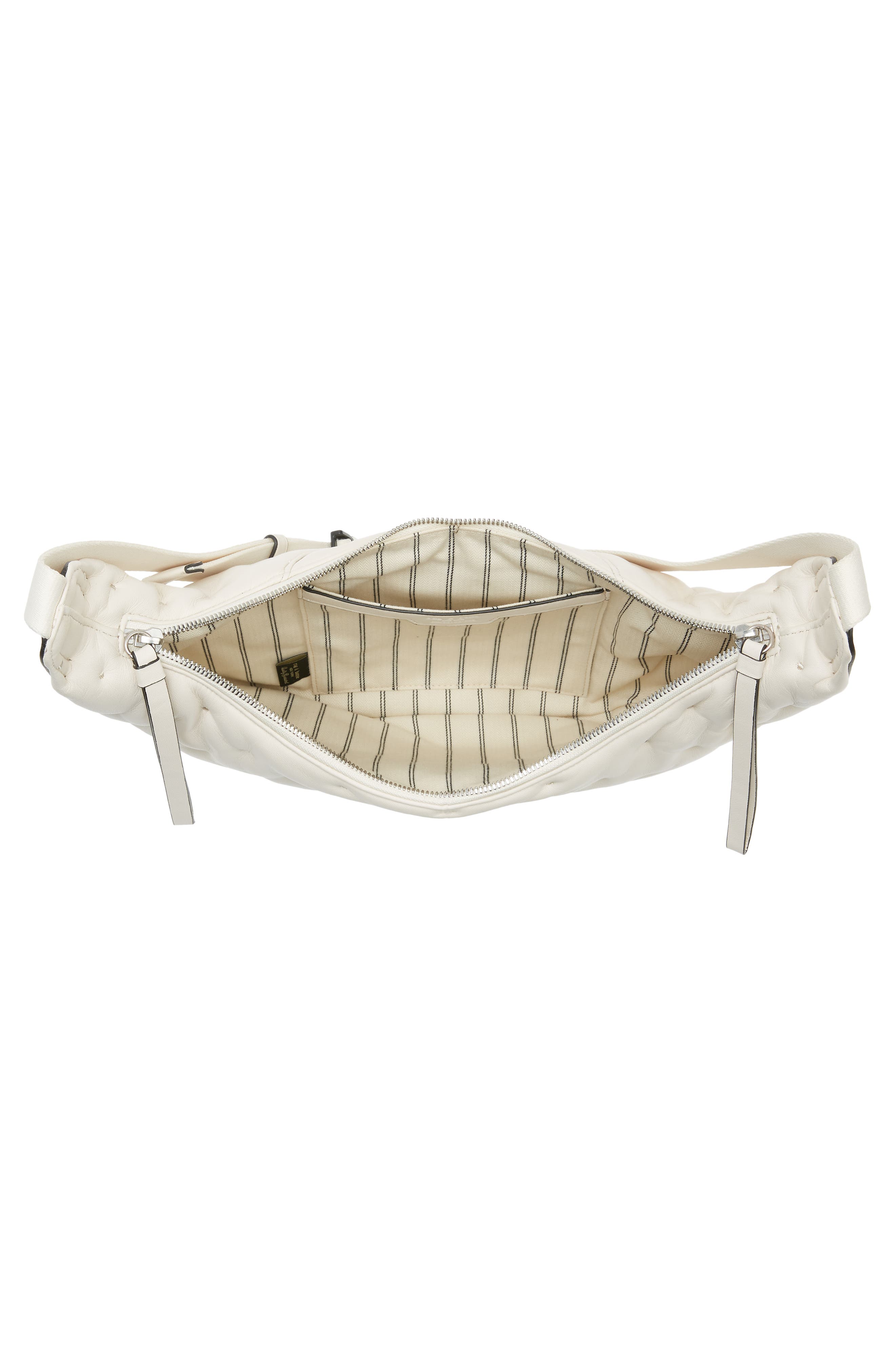 Riser Leather Crossbody Bag, Alternate, color, ANTIQUE WHITE