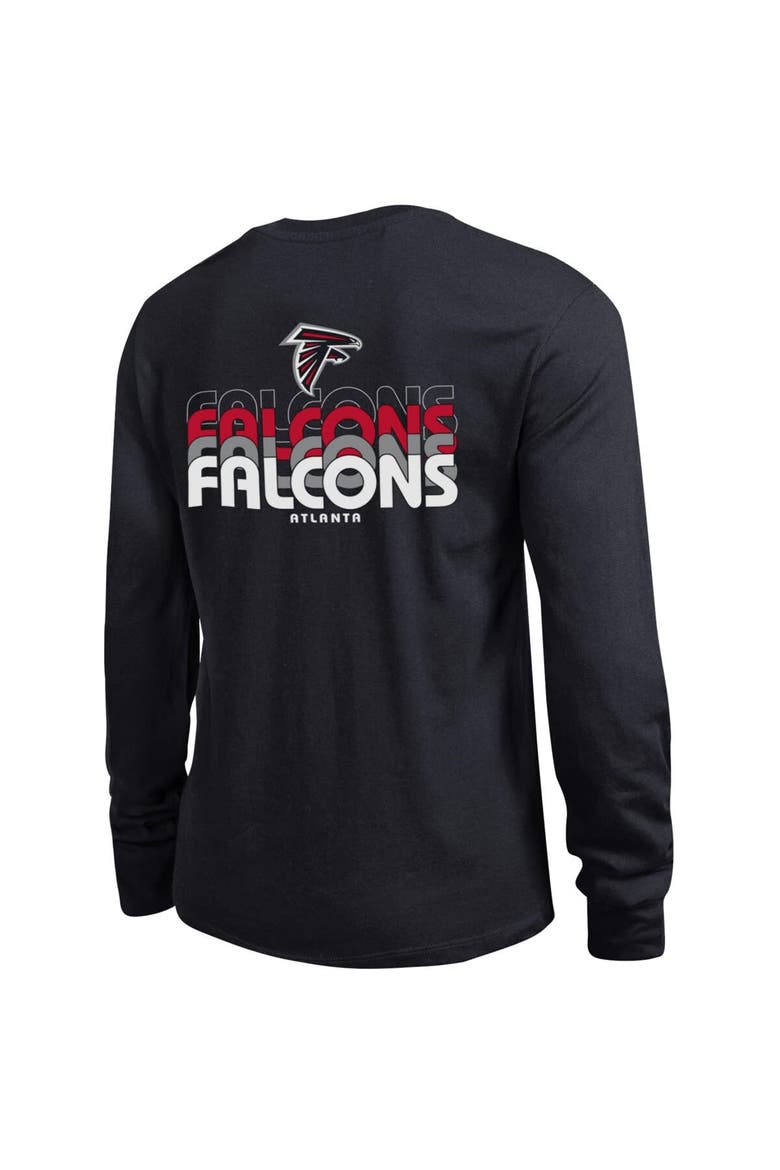 Women's Champion Black Atlanta Falcons Core Long-Sleeve T-Shirt, Alternate, color, Black