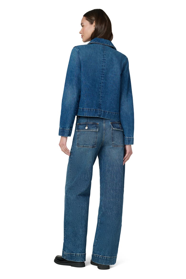 The Karter High Waist Utility Trouser Jeans, Alternate, color, BAD LIAR
