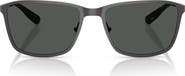 Brooks Brothers 57mm Rectangular Sunglasses