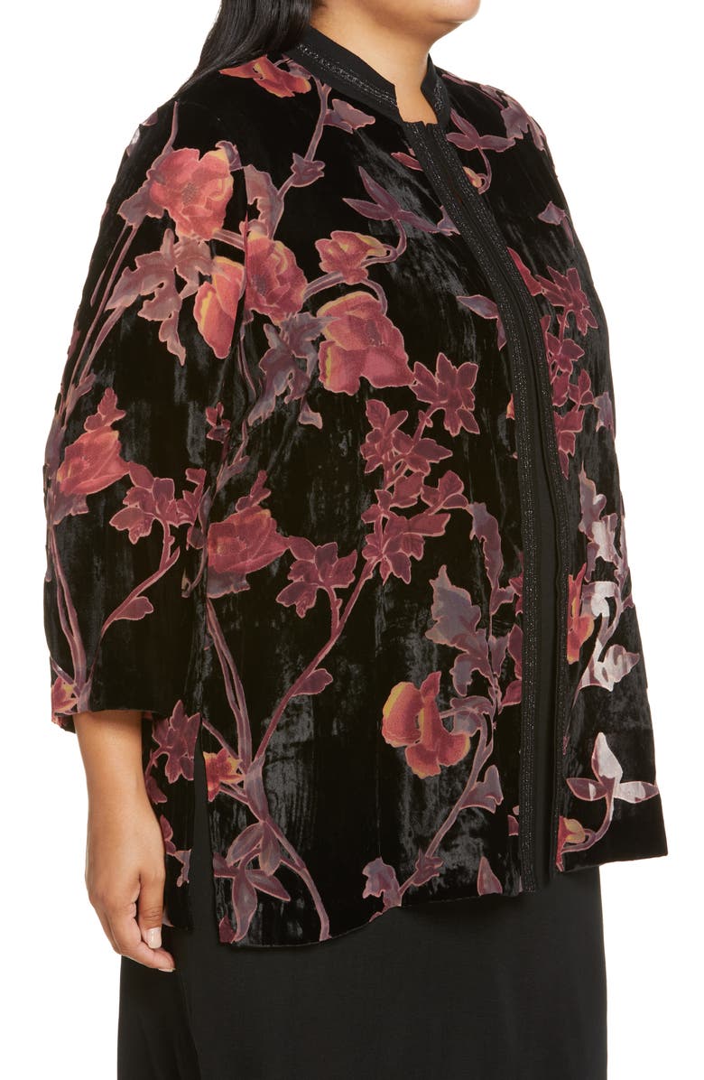 Ming Wang Knit Jacket, Alternate, color,