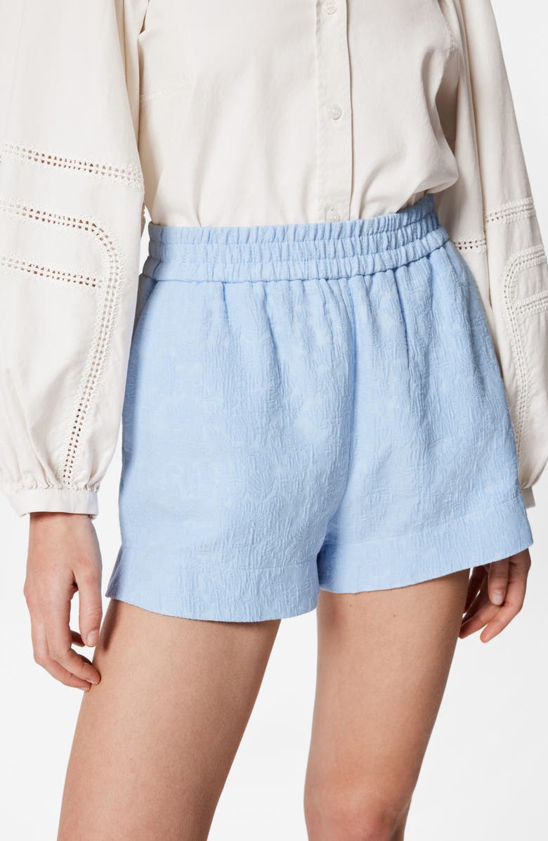 & Other Stories Matelassé Pull-On Shorts, Alternate, color,