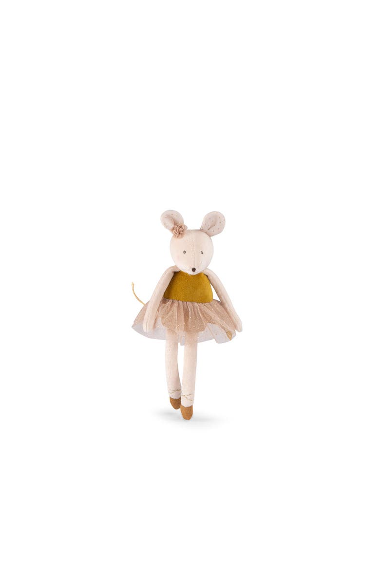 Moulin Roty Golden mouse The Little School of Dance, Main, color, Brown