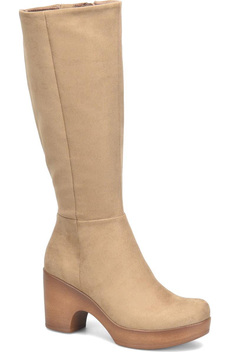 B O C BY BØRN Brogan Tall Platform Boot, Main, color, Taupe Suede