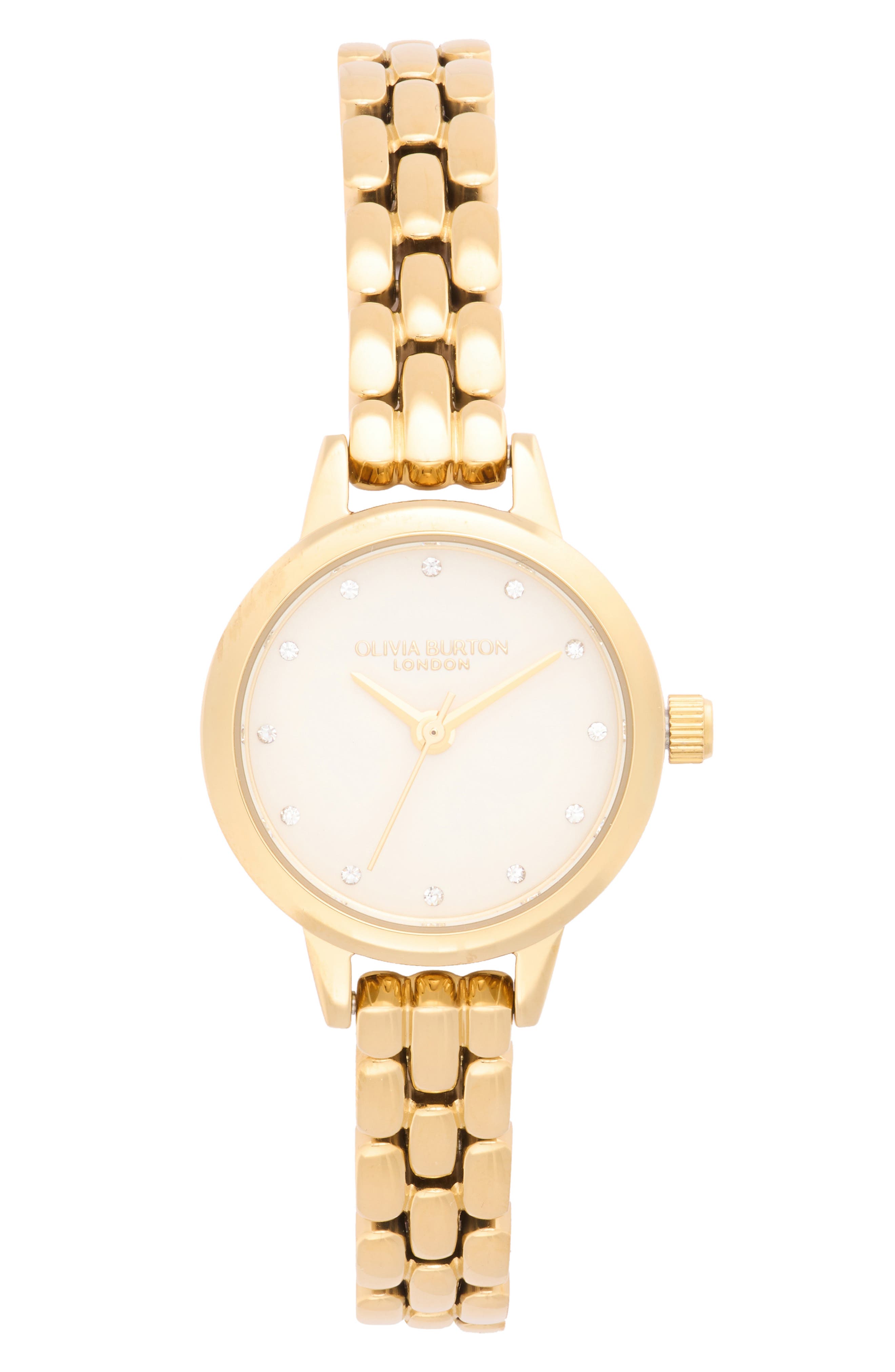 Mini Dial Bracelet Watch, 23mm
