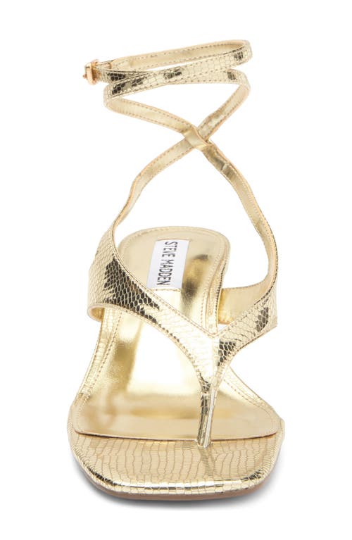 STEVE MADDEN STEVE MADDEN RAYGER ANKLE STRAP HEEL SANDAL