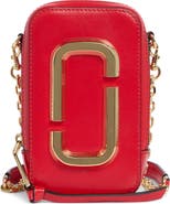 Marc Jacobs The Marc Jacobs The Hot Shot Saffiano Leather Shoulder Bag