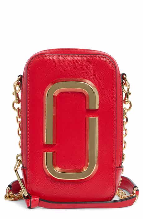 The Marc Jacobs The Hot Shot Saffiano Leather Shoulder Bag