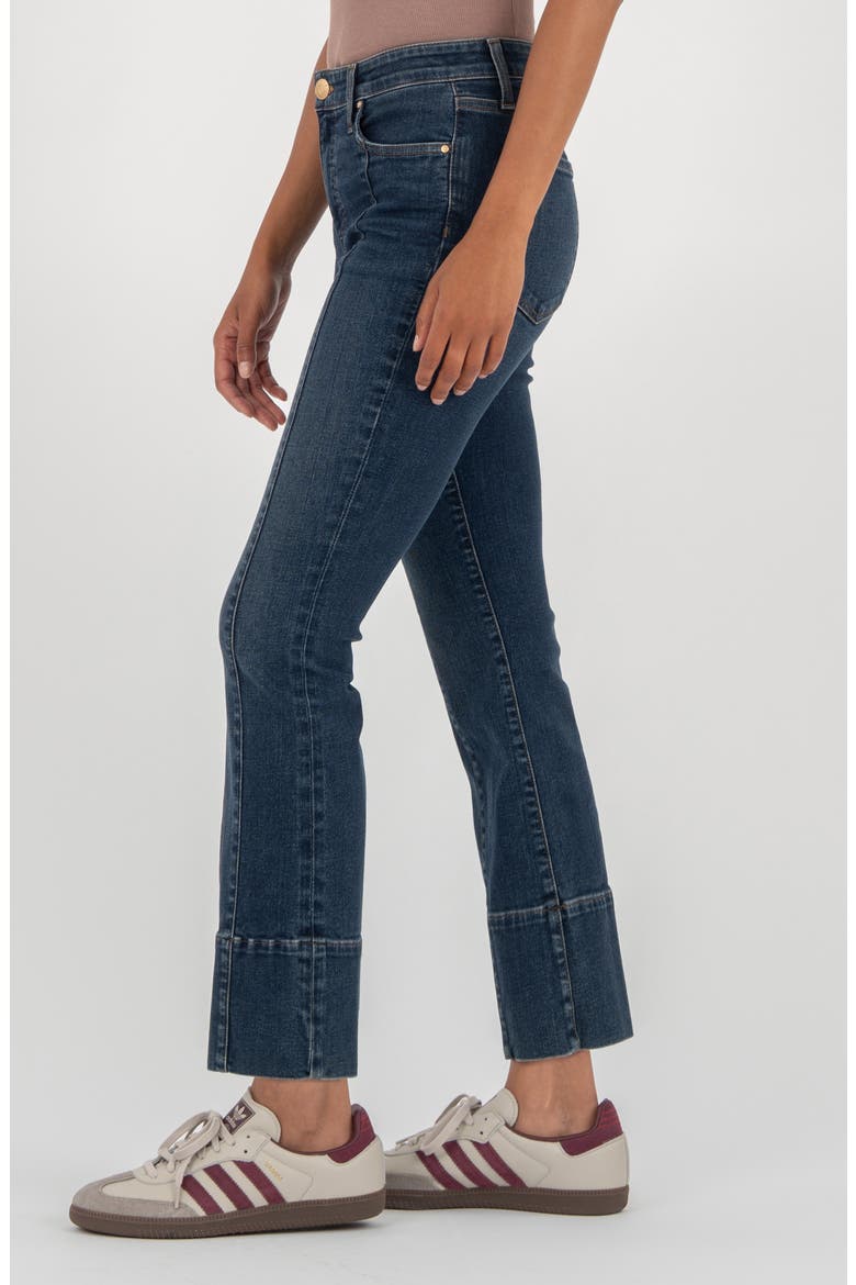 Kelsey Fab Ab Seamed Mid Rise Flare Jeans, Alternate, color, ENVISION