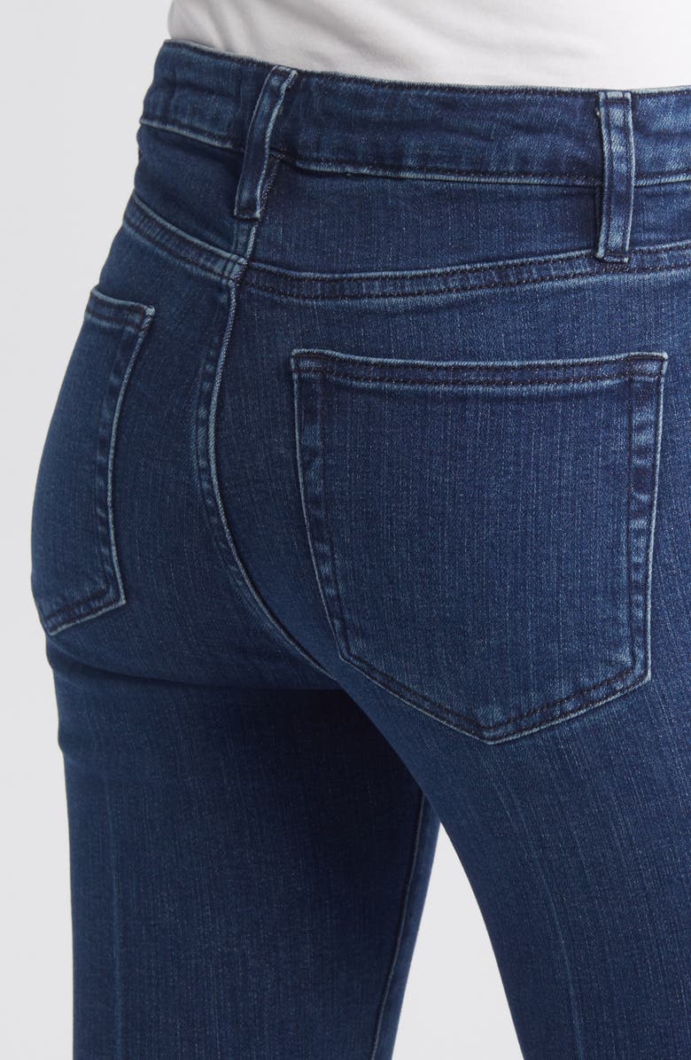 FRAME Le Crop Mini Boot Raw Step Hem Jeans, Alternate, color, Calvin