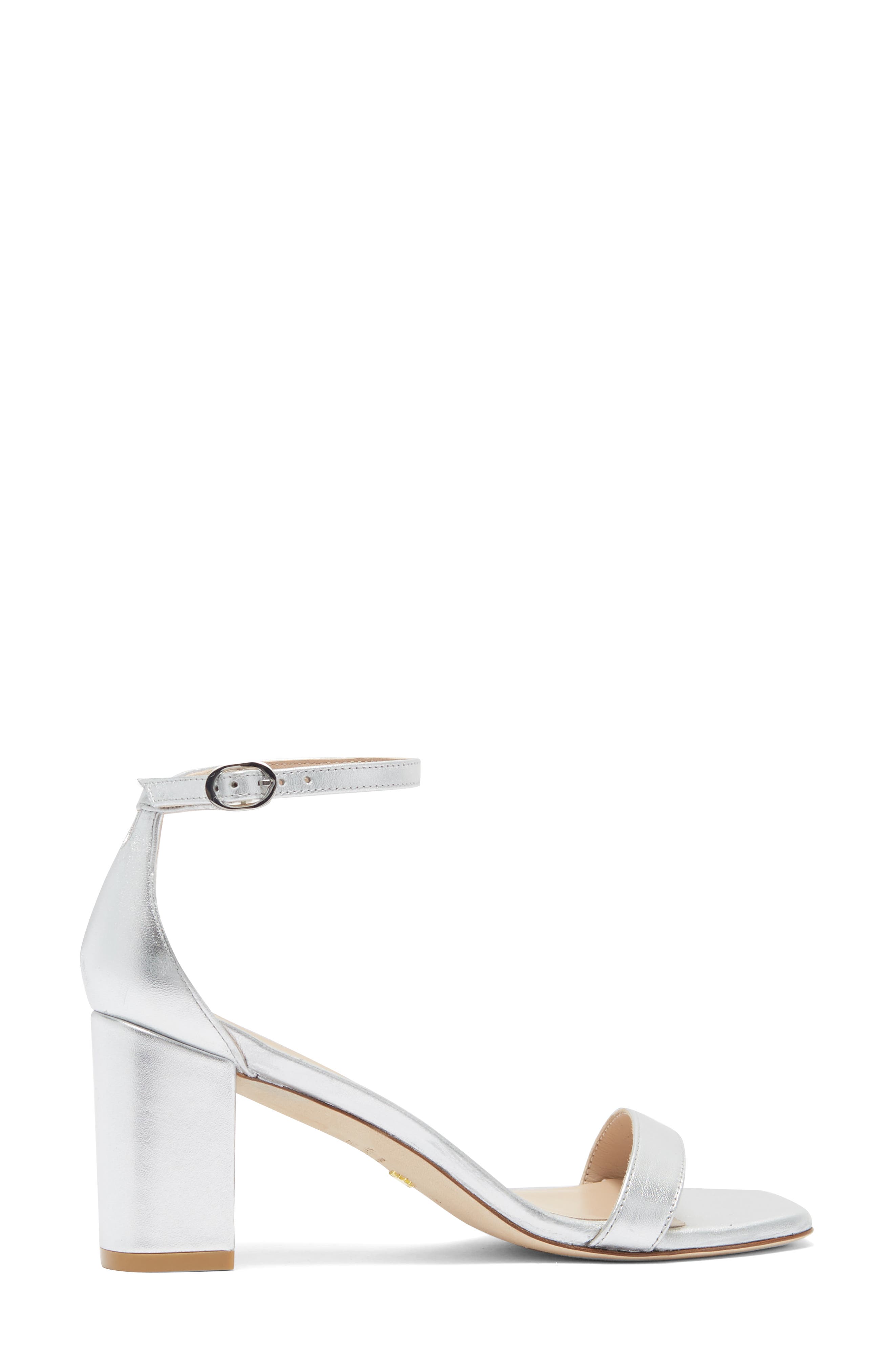 Stuart Weitzman Nudistcurve Block Heel Sandal, Alternate, color, 