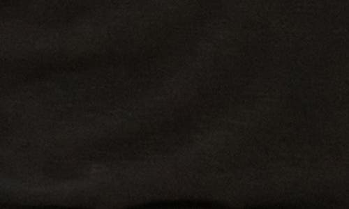 Michael Stars Issa Long Sleeve Snap Placket Polo In Black