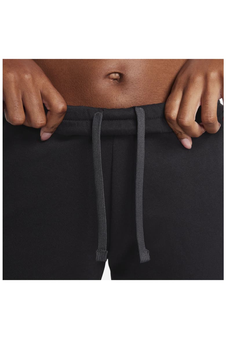 Essential Fleece Joggers, Alternate, color, BLACK/ ANTHRACITE