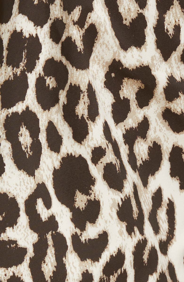 TOM FORD Snow Leopard Swim Trunks, Alternate, color, 