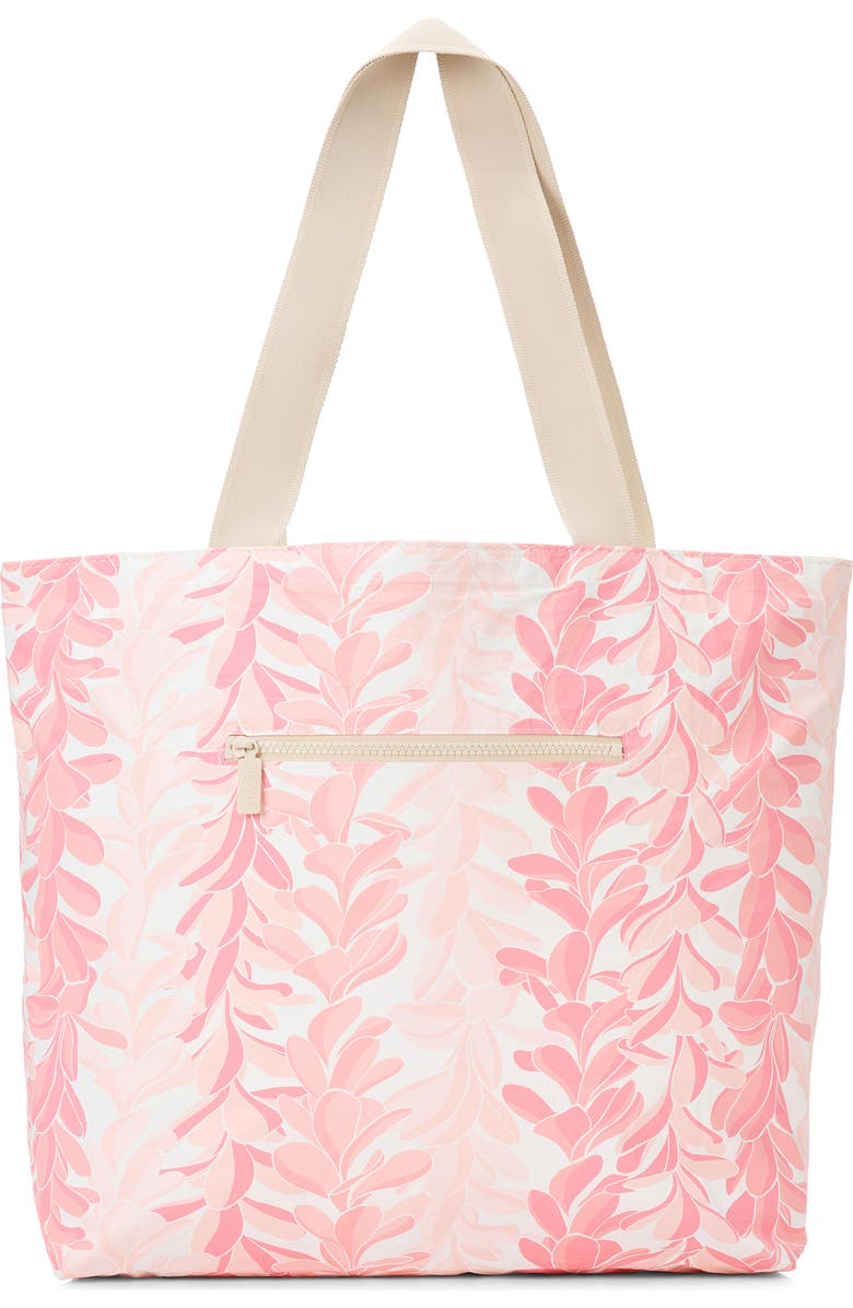 Aloha Collection Day Tripper Lei Stand Water Resistant Tyvek<sup>®</sup> Tote, Alternate, color, Pinks