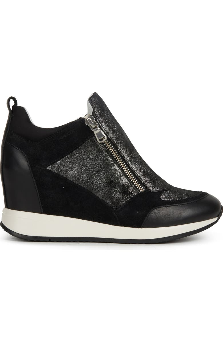 Geox Nydame Wedge Sneaker, Alternate, color,