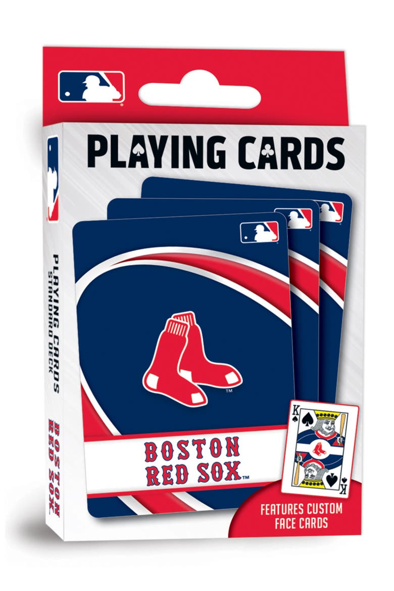 Boston Red Sox Playing Cards, Main, color, Multicolor